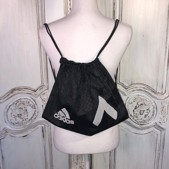 Open Weave Adidas Gym  Backpack - Picture 1 of 7
